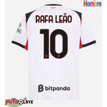 Camiseta AC Milan Rafael Leao #10 Visitante Equipación 2025-26 manga corta